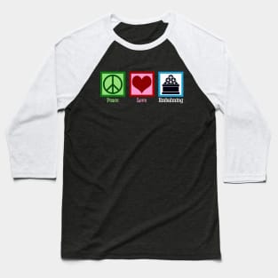 Peace Love Embalming Baseball T-Shirt